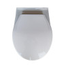 Belmonte Bathroom Wall Hung Water Closet / EWC Mini Model White