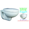 Belmonte Bathroom Wall Hung Water Closet / EWC Mini Model White