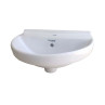 Belmonte One Piece Water Closet Square S Trap With Wall Hung Basin Jonca White