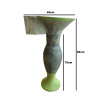 Belmonte Designer Pedestal Wash Basin Dolphin 29 Color - Grey & Green