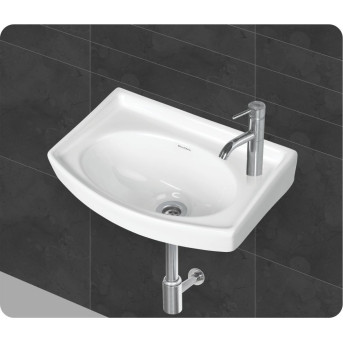 Belmonte Wall Hung Wash Basin 405 - White