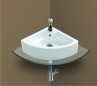 Belmonte Wall Hung / Table Top Wash Basin Delta 16 Inch X 16 Inch - White