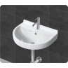 Belmonte One Piece Water Closet Square S Trap With Wall Hung Basin Jonca White