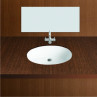 Belmonte Under Counter Wash Basin 22 Inch X 16 Inch - Ivory