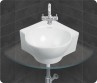 Belmonte Wall Hung / Table Top Wash Basin Little - White