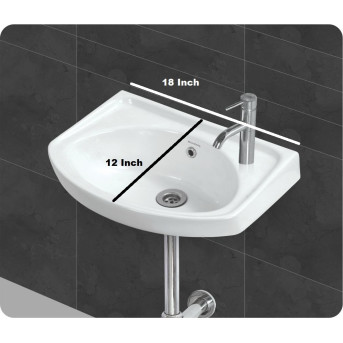 Belmonte Wall Hung Wash Basin - 402