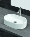 Belmonte Table Top Wash Basin Capsul 20 Inch X 12.50 Inch - Ivory