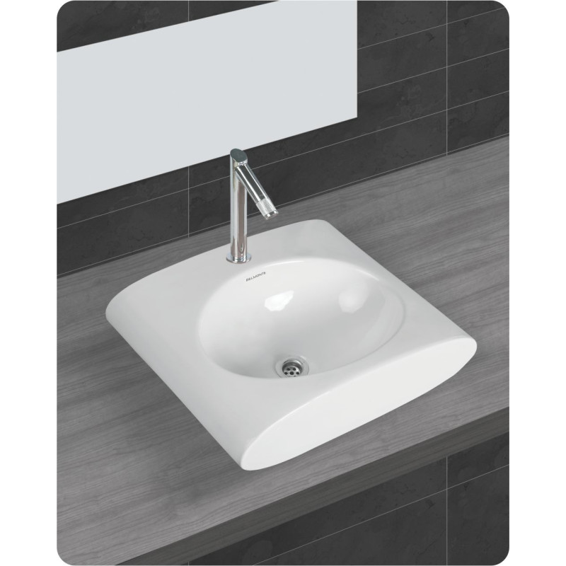 Belmonte Table Top / Wall Hung Wash Basin Slona - White