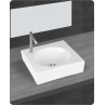 Belmonte Table Top Wash Basin Ellips 15 Inch X 15 Inch - White