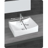 Belmonte Table Top Wash Basin Sheep 20 Inch X 17 Inch - White