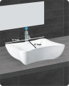 Belmonte Table Top Wash Basin Gracy - Ivory