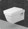 Belmonte Ceramic Wall Mounted Rimless Western Toilet Wall Hung Commode Crenza White