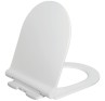 Toilet Seat Cover 780 White Belmonte Slow Motion