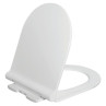 Slow Falling Toilet Seat Cover 780 Ivory Belmonte