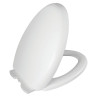 White Toilet Seat Cover 792 Belmonte Slow Motion