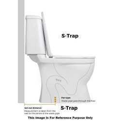 Buy Belmonte Bathroom Toilet Commode Ripone S Trap With Wall Hung B...