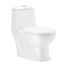 Belmonte Floor Mounted S Trap 225mm / 9 Inch Western Water Closet Toilet Cardin White
