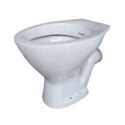 Belmonte European Water Closet Commode Toilet EWC P Trap - Ivory