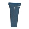 Belmonte Blue & White One-Piece Designer Wash Basin | Glossy Finish | Floor Mount/Free Standing