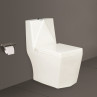 Belmonte Ceramic Floor Mounted One Piece Western Commode Toilet S Trap 225mm 9 Inch Diamond White Belmonte Ceramic Floor Mounted One Piece Western Commode Toilet S Trap 225mm 9 Inch Diamond White