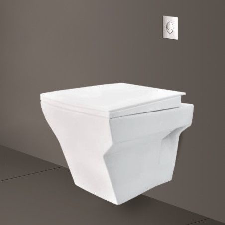 Wall Hung Western Commode Toilets | Vardhman Ceramics