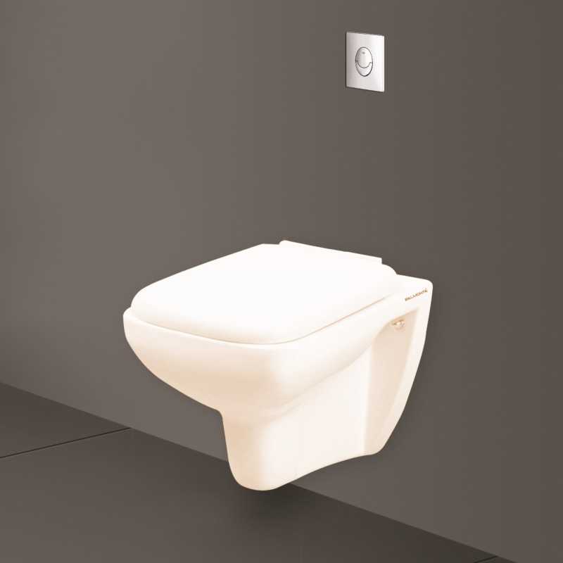 Belmonte Wall Hung Toilet / Water Closet / Commode Cera Ivory