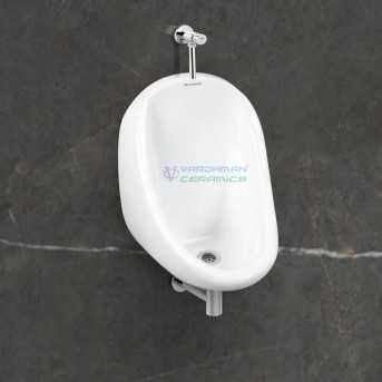 Belmonte Small Urinal - White Ceramic Wall Mount Urinal (280x280x400mm)