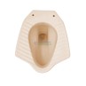 Belmonte Plain Color Anglo Indian Toilet - Ivory, P Trap, Glossy Finish