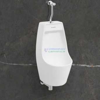 Belmonte Evans Wall Mount Male Urinal Pot - White Ceramic Glossy Finish 310x290x580mm