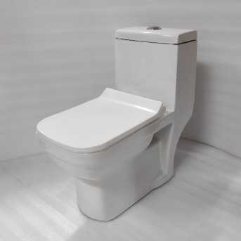 "Premium White Ceramic EWC Toilet | Floor Mount | 4 Inch S Trap | Special Sale"