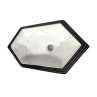 Black White Table Top Basin Designer Cruze-05 Glossy Ceramic | Belmonte