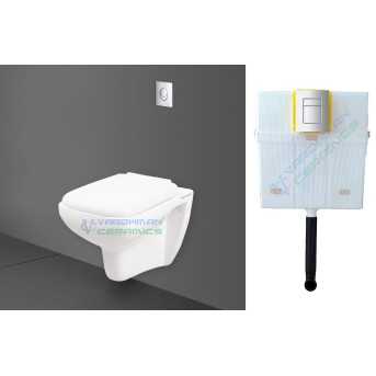 Wall Hung Western Commode Toilets | Vardhman Ceramics