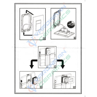 Belmonte Wall Hung Commode Crystal with Concealed Cistern - White