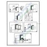 Belmonte Combo of Rimless Commode Wall Mount Entic with Pneumatic Concealed Cistern - White