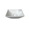 Belmonte Table Top Wash Basin Jex 14 Inch X 10 Inch - Ivory