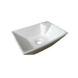Belmonte Table Top Wash Basin Jex 14 Inch X 10 Inch - White