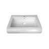 Belmonte Table Top Wash Basin Book 22 Inch X 16 Inch - Ivory