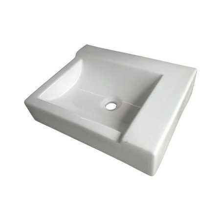 Belmonte Table Top Wash Basin Sumith 20.50 Inch X 16 Inch - White