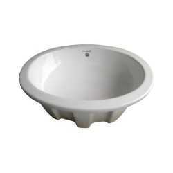 Belmonte Top Counter Wash Basin 22 Inch X 16 Inch - White