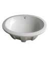 Belmonte Top Counter Wash Basin 22 Inch X 16 Inch - White