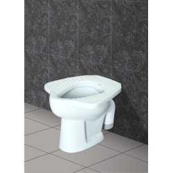 Belmonte Anglo Indian Water Closet S Trap - White