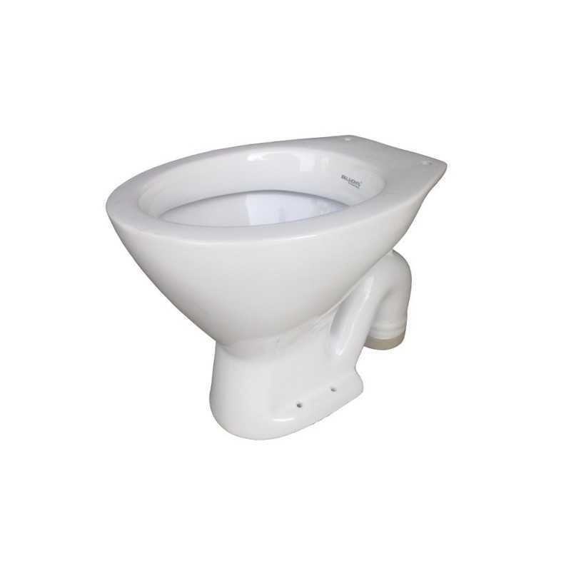 Belmonte Floor Mounted Commode / EWC / Toilet / European Water Closet S Trap - White