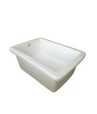 Belmonte Laboratory Sink 606 | Ceramic White Lab Sink | Glossy Finish