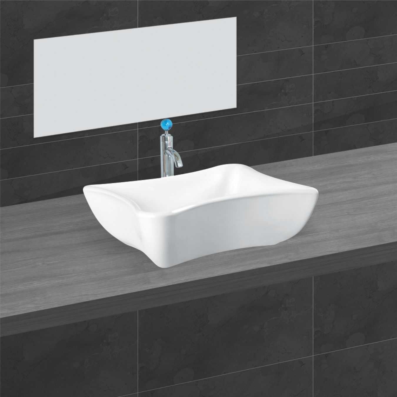 Buy Belmonte Table Top Wash Basin Gracy White Online in India V...