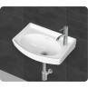 Belmonte Wall Hung Wash Basin 405 - White Belmonte Wall Hung Wash Basin 405 - White