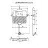 Belmonte Concealed Cistern Slim 80mm Thick Dual Flush / Flush Tank with Push Flush Plate for Wall Mounted Commode Belmonte Concealed Cistern Slim 80mm Thick Dual Flush / Flush Tank with Push Flush Plate for Wall Mounted Commode