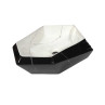 Black White Table Top Basin Designer Cruze-05 Glossy Ceramic | Belmonte Black White Table Top Basin Designer Cruze-05 Glossy Ceramic | Belmonte