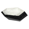 Black White Table Top Basin Designer Cruze-05 Glossy Ceramic | Belmonte Black White Table Top Basin Designer Cruze-05 Glossy Ceramic | Belmonte