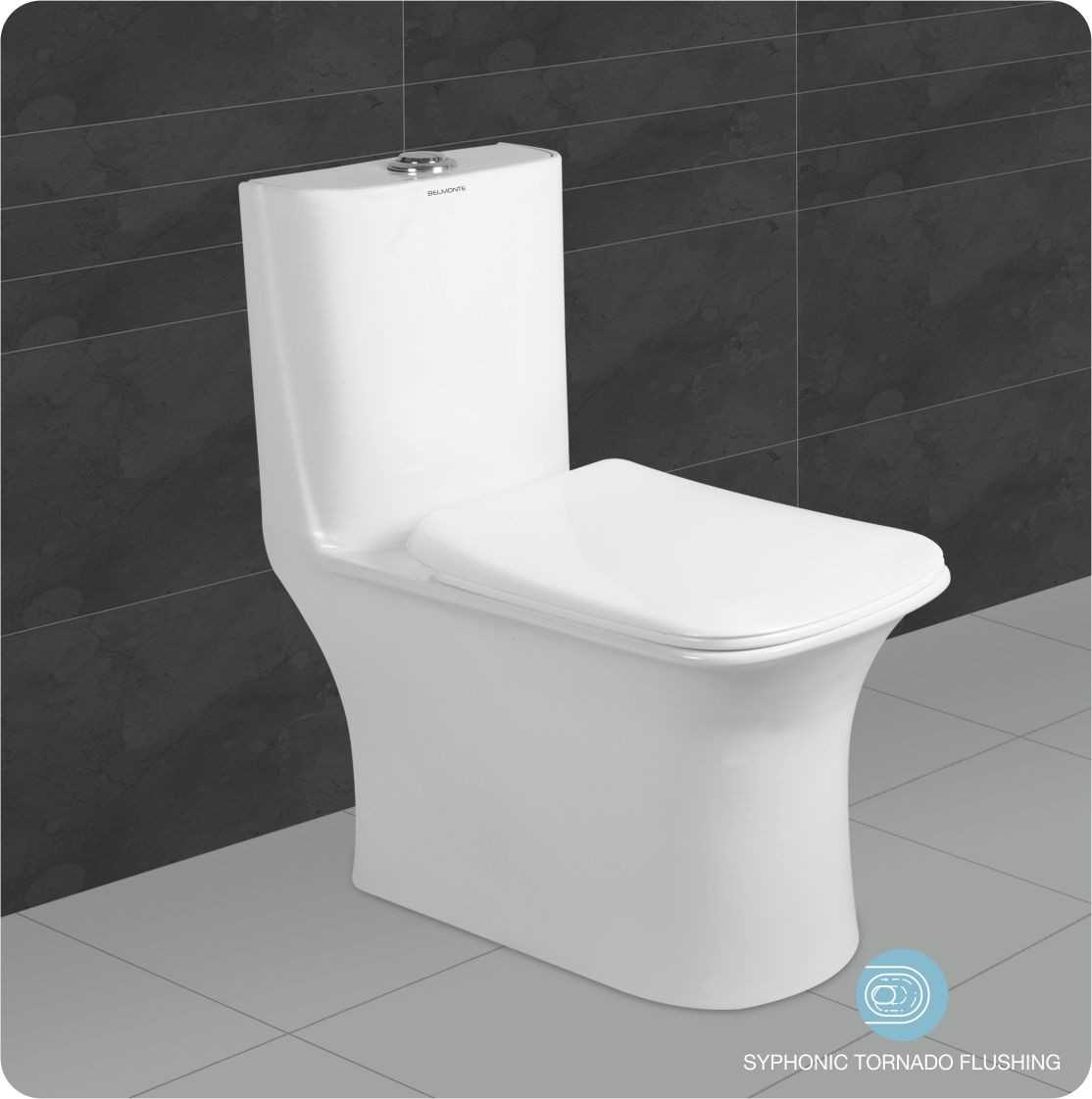 Rimless Western Commodes