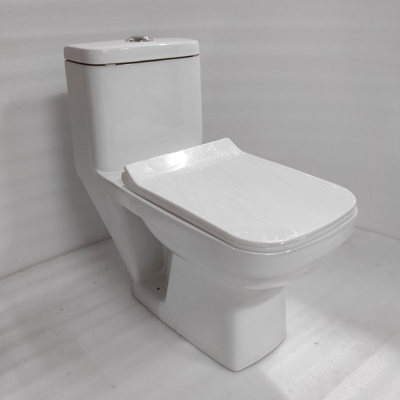 Premium One Piece Commode - Floor Mount S Trap 12 Inch Special Sale Premium One Piece Commode - Floor Mount S Trap 12 Inch Special Sale